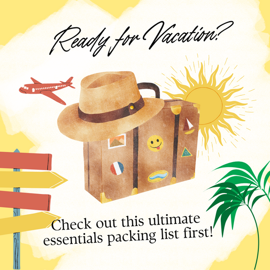 Ready For Summer Vacation? Check Out This Packing List First!