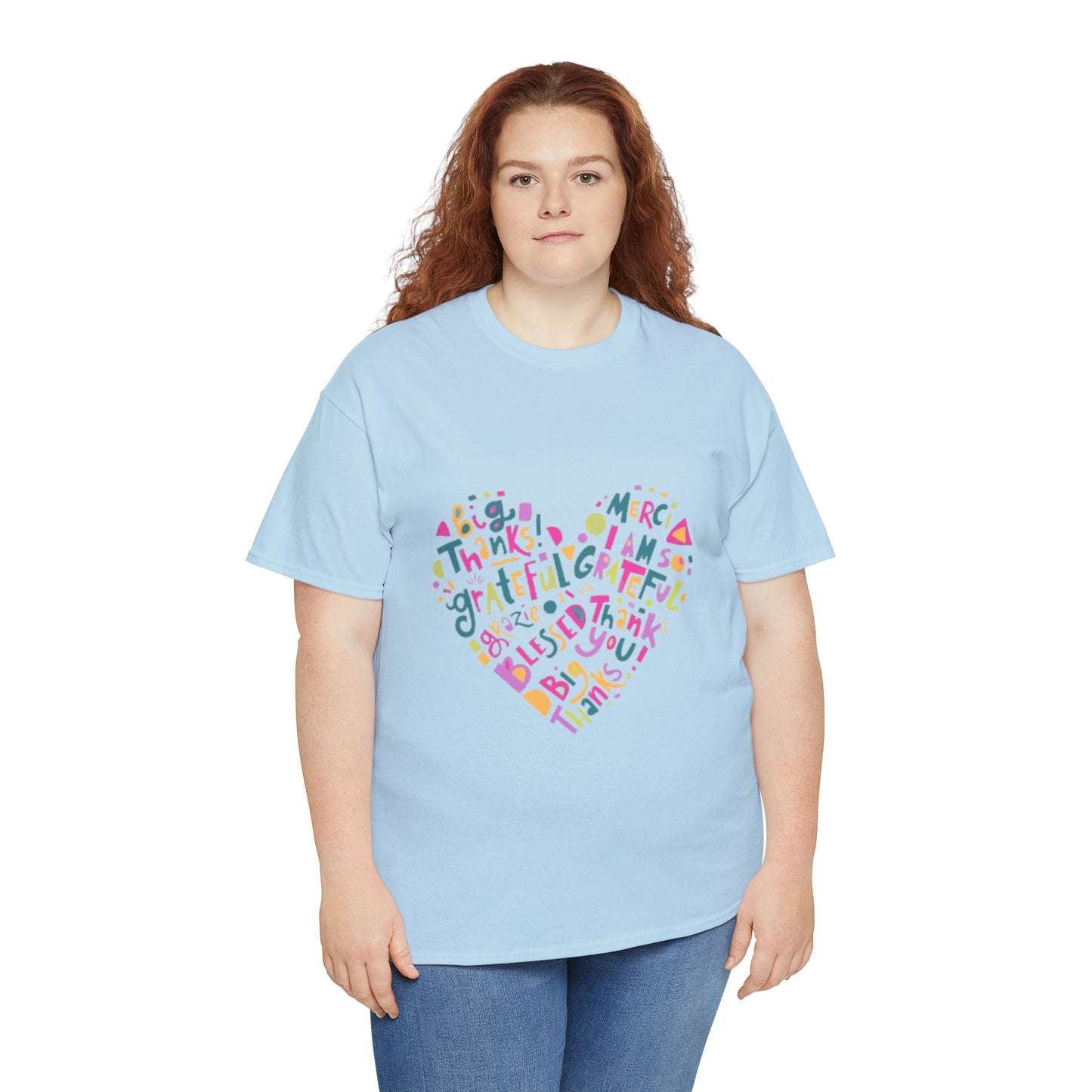 Colorful Thank You Woman T-Shirt