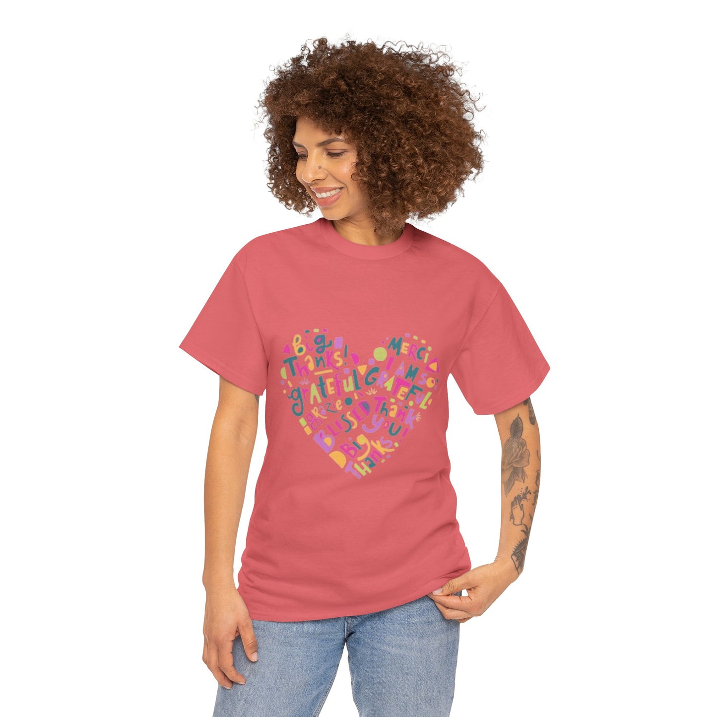 Colorful Thank You Woman T-Shirt