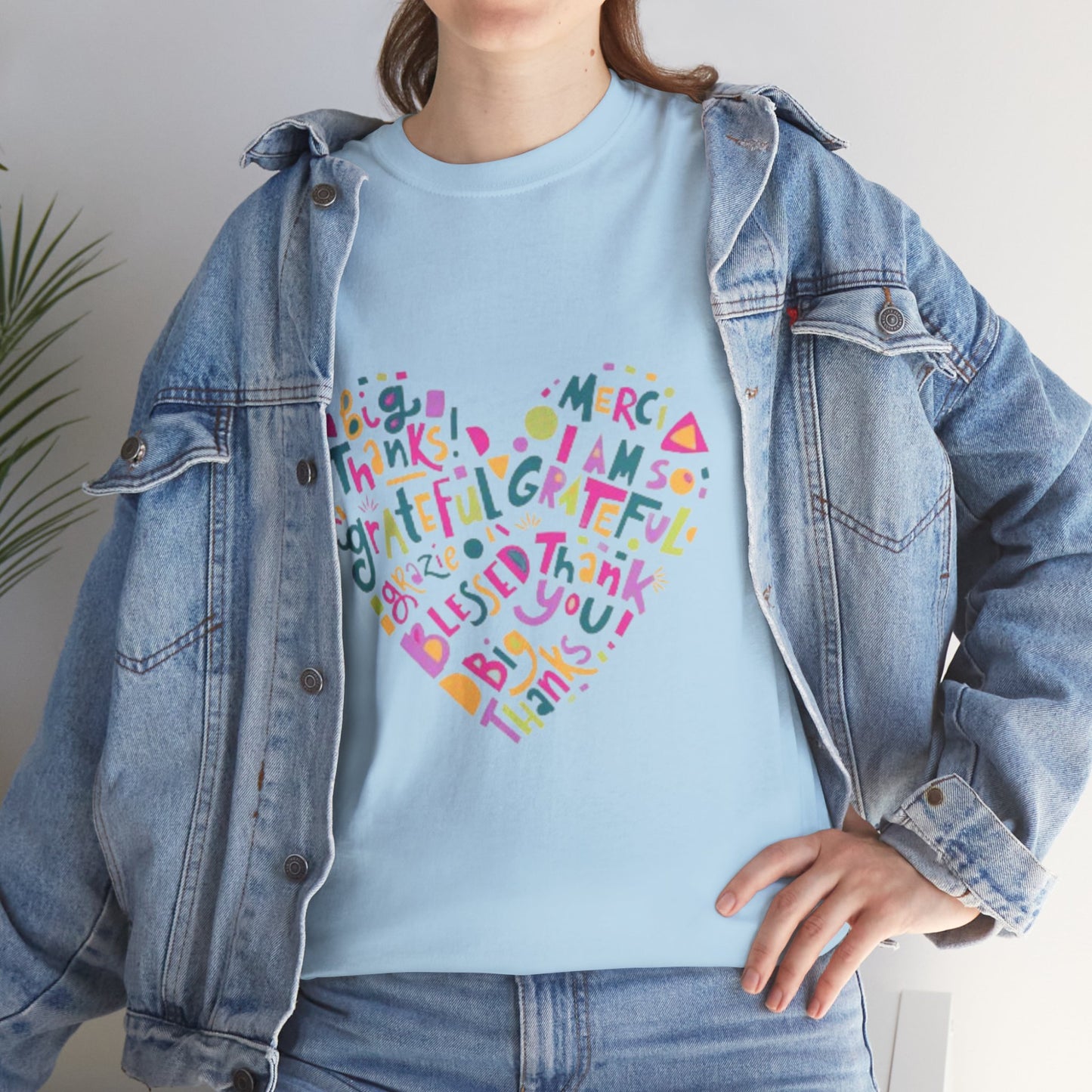 Colorful Thank You Woman T-Shirt