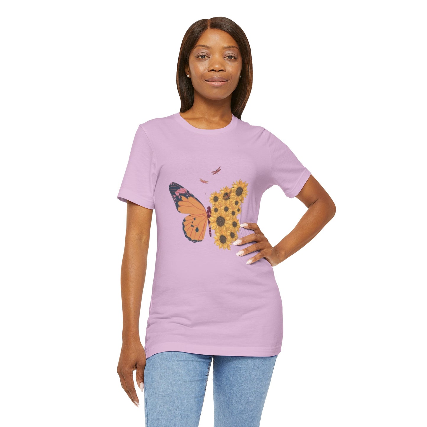 Butterfly Woman T-Shirt