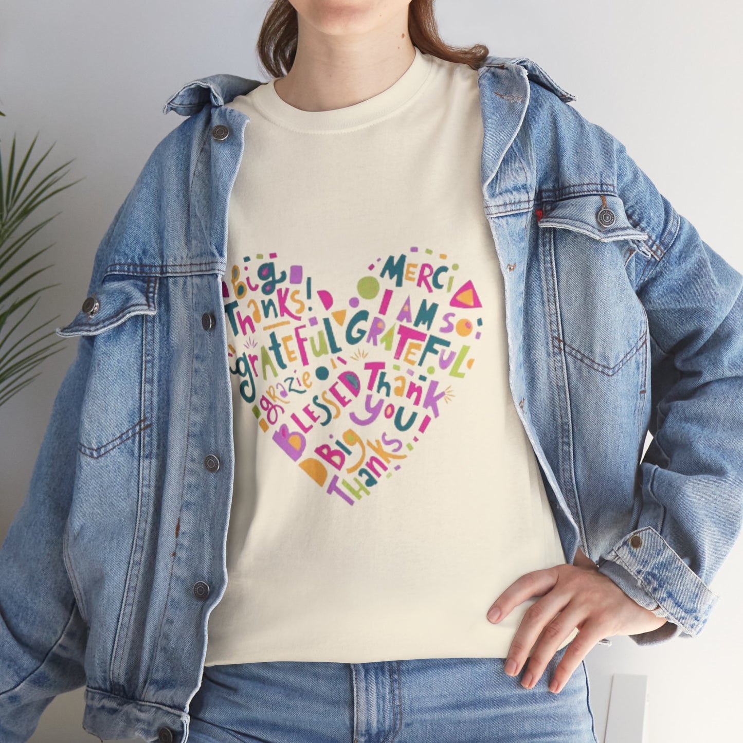 Colorful Thank You Woman T-Shirt