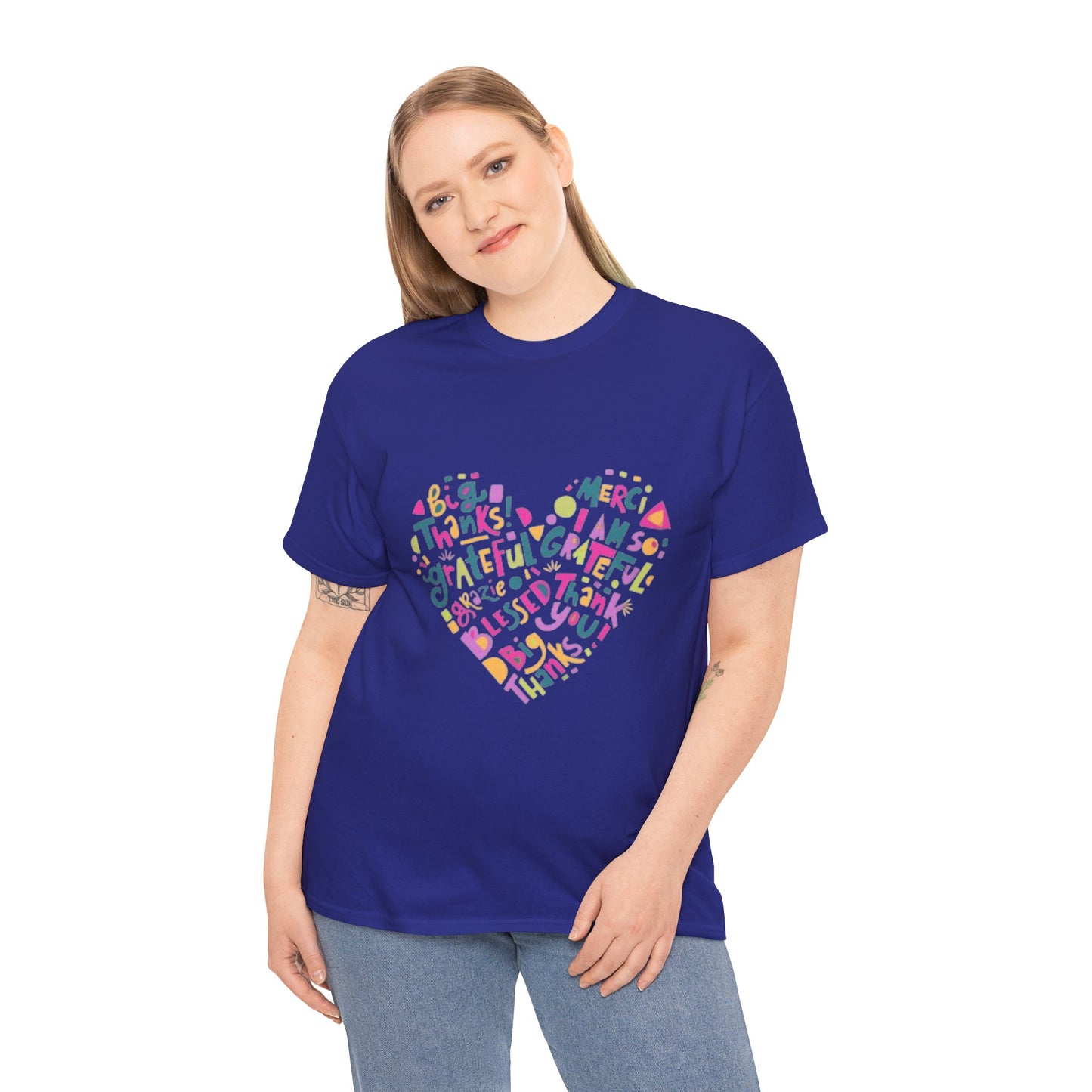 Colorful Thank You Woman T-Shirt