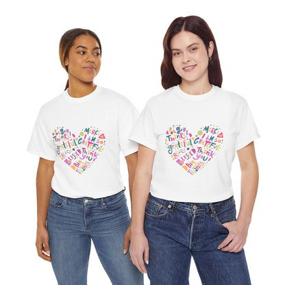 Colorful Thank You Woman T-Shirt