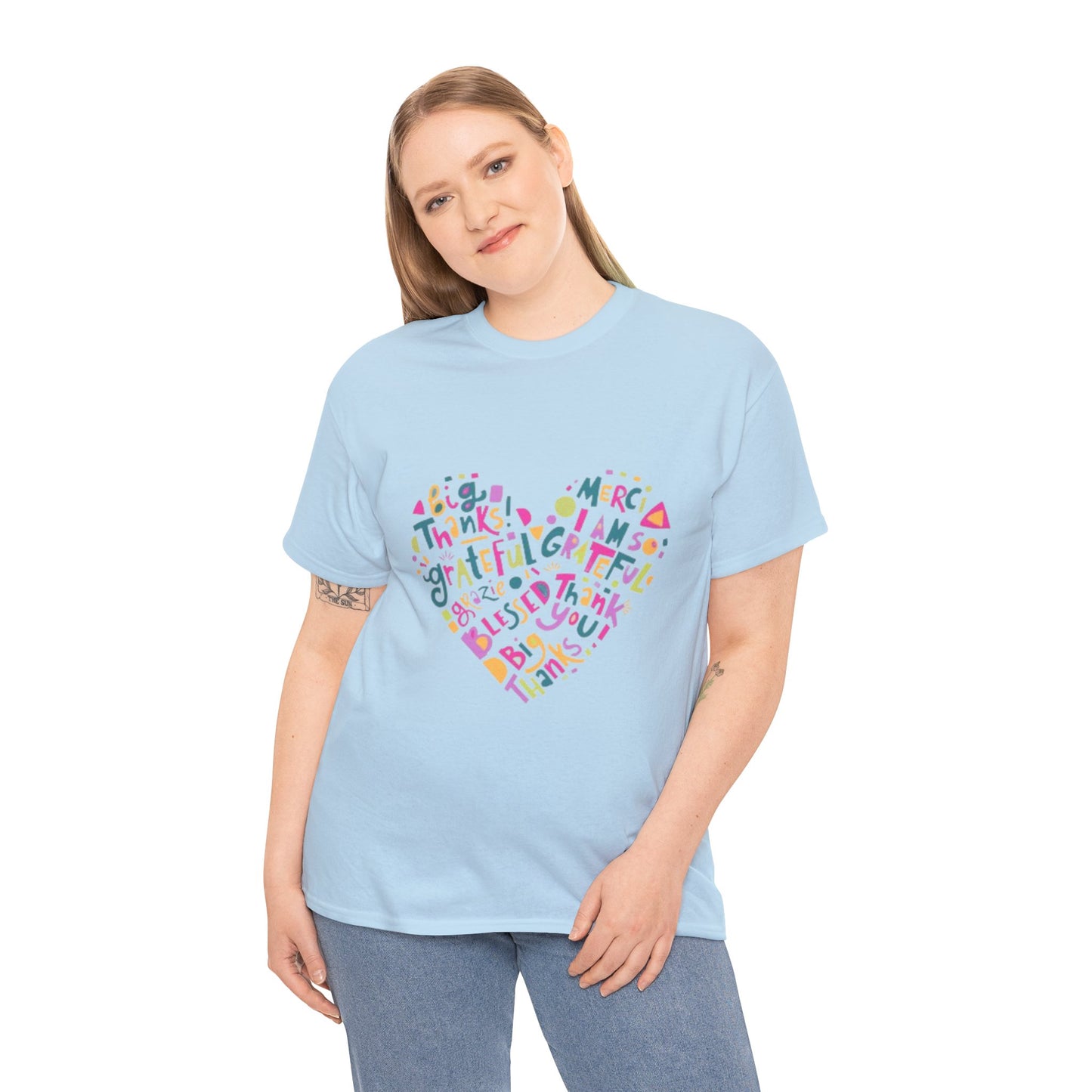 Colorful Thank You Woman T-Shirt