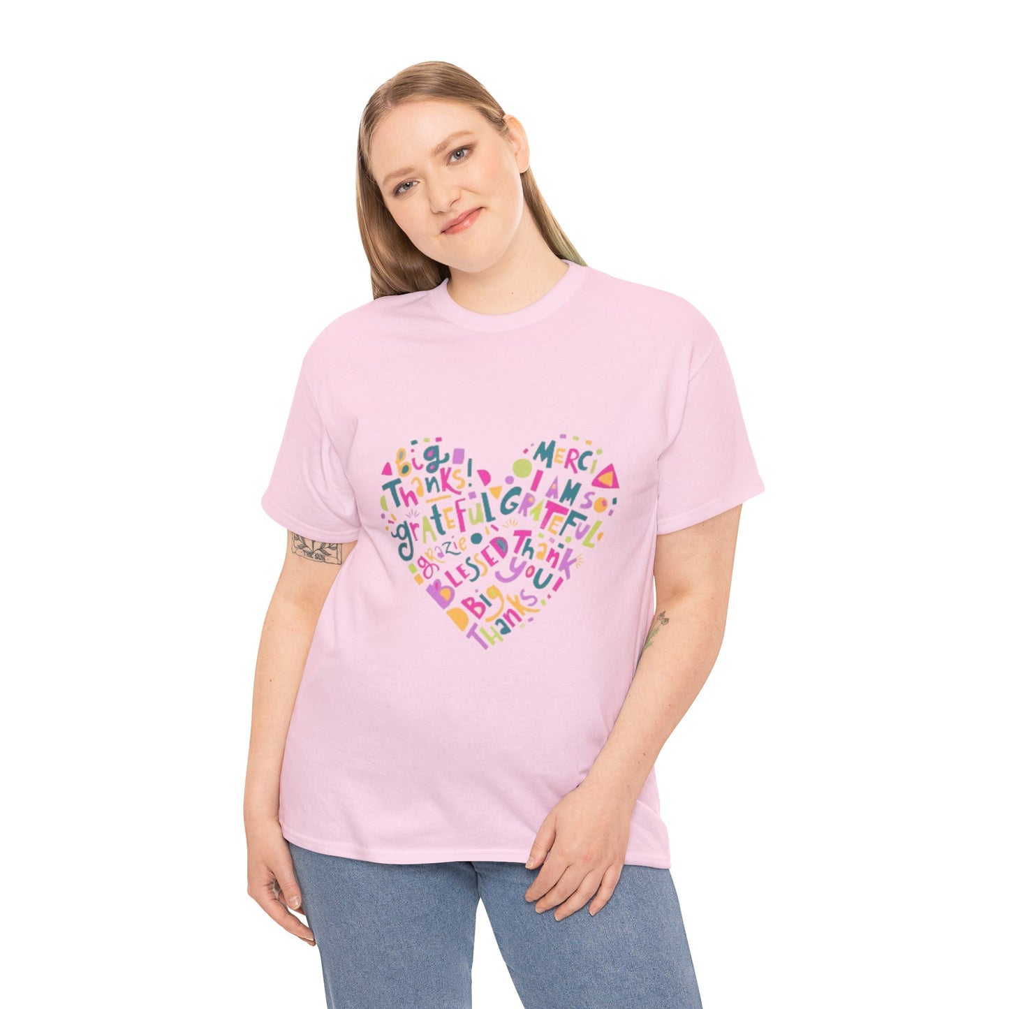 Colorful Thank You Woman T-Shirt