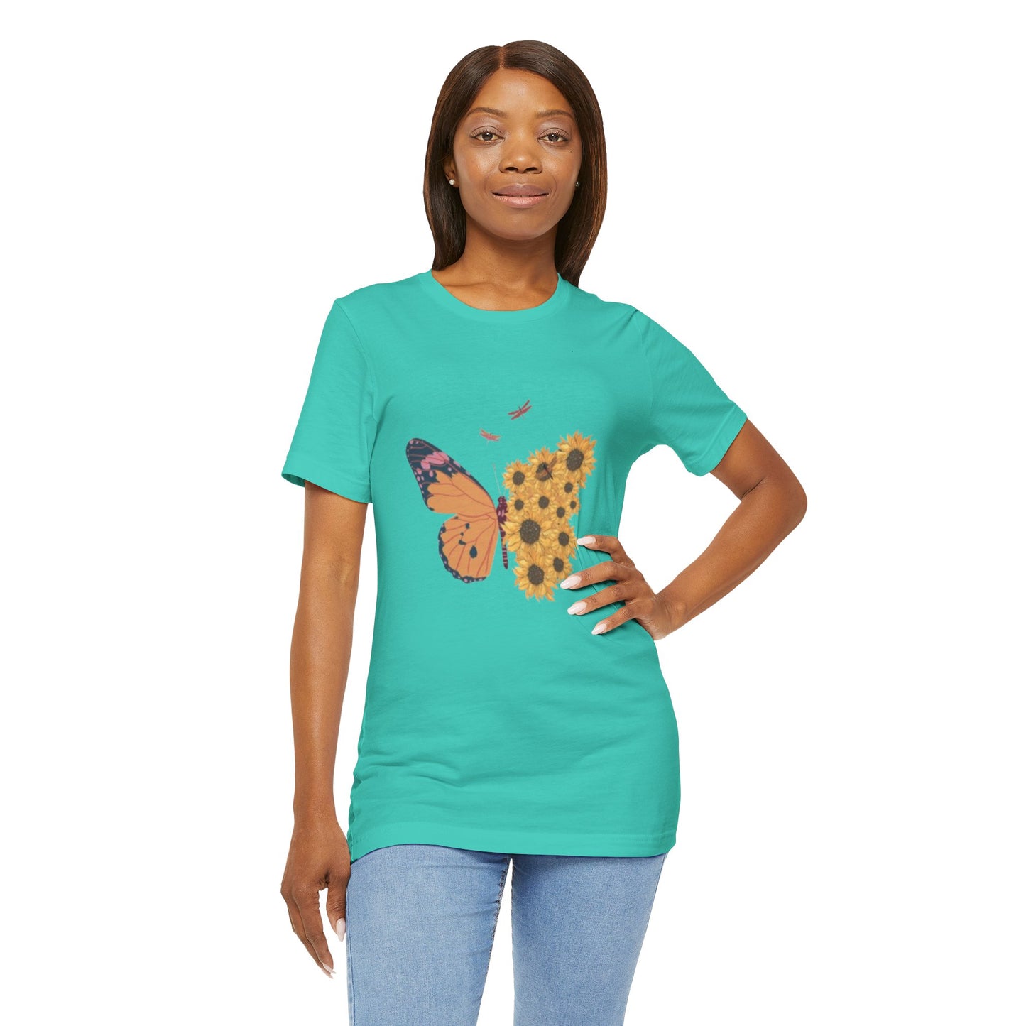 Butterfly Woman T-Shirt