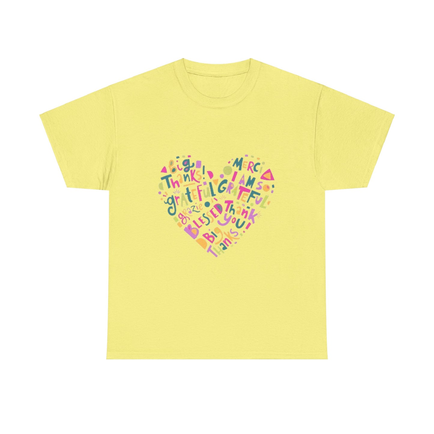 Colorful Thank You Woman T-Shirt