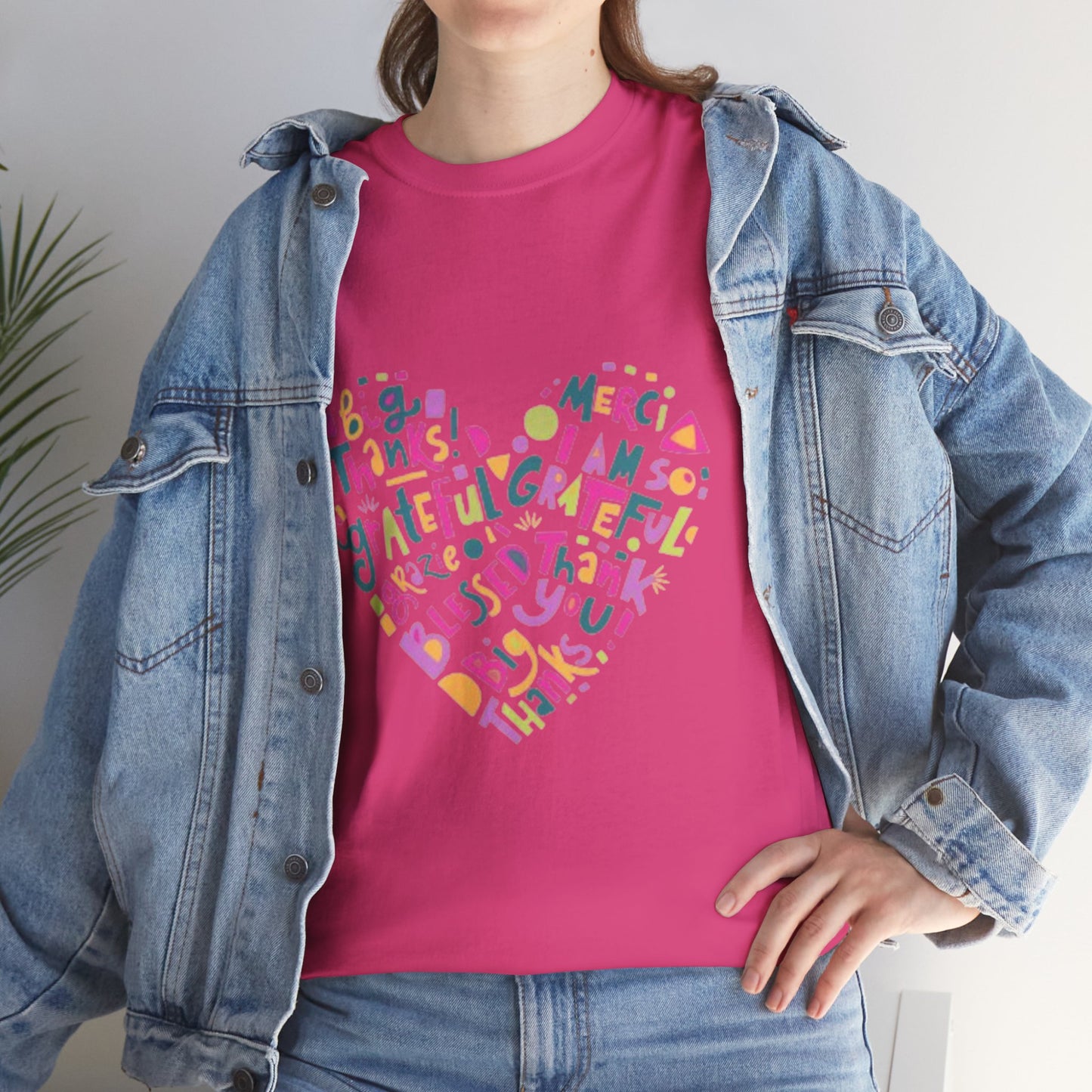 Colorful Thank You Woman T-Shirt