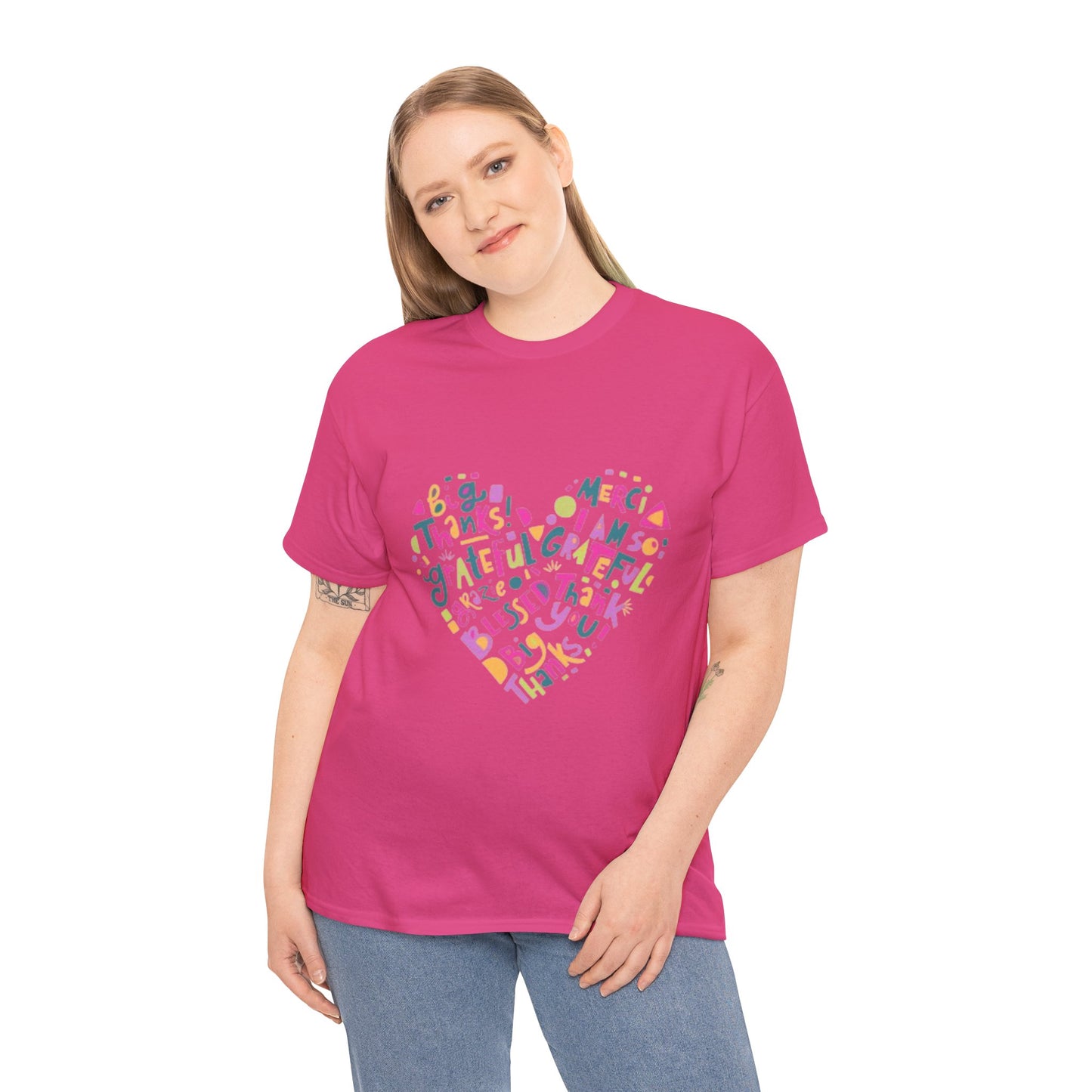 Colorful Thank You Woman T-Shirt