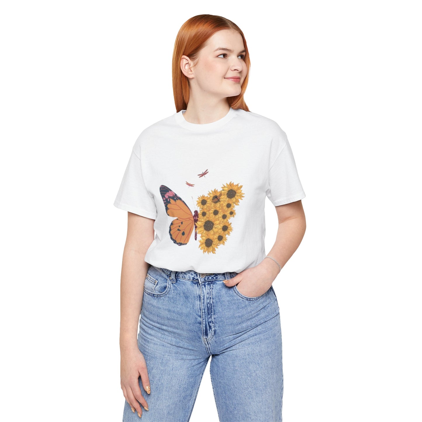 Butterfly Woman T-Shirt