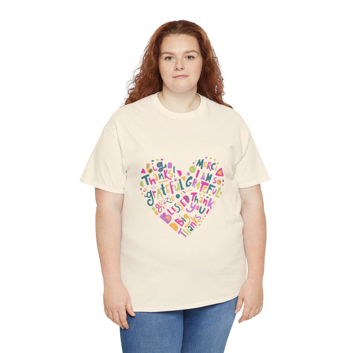 Colorful Thank You Woman T-Shirt