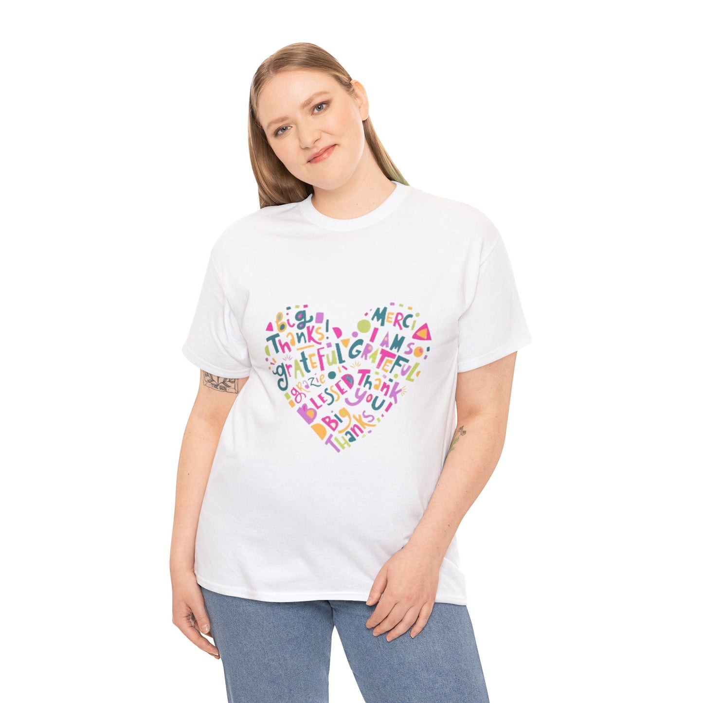 Colorful Thank You Woman T-Shirt