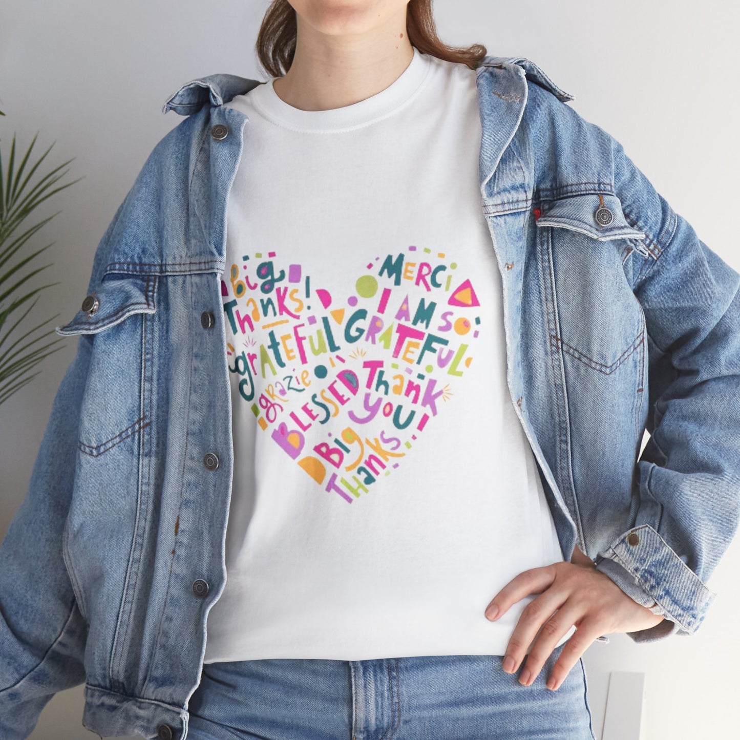 Colorful Thank You Woman T-Shirt