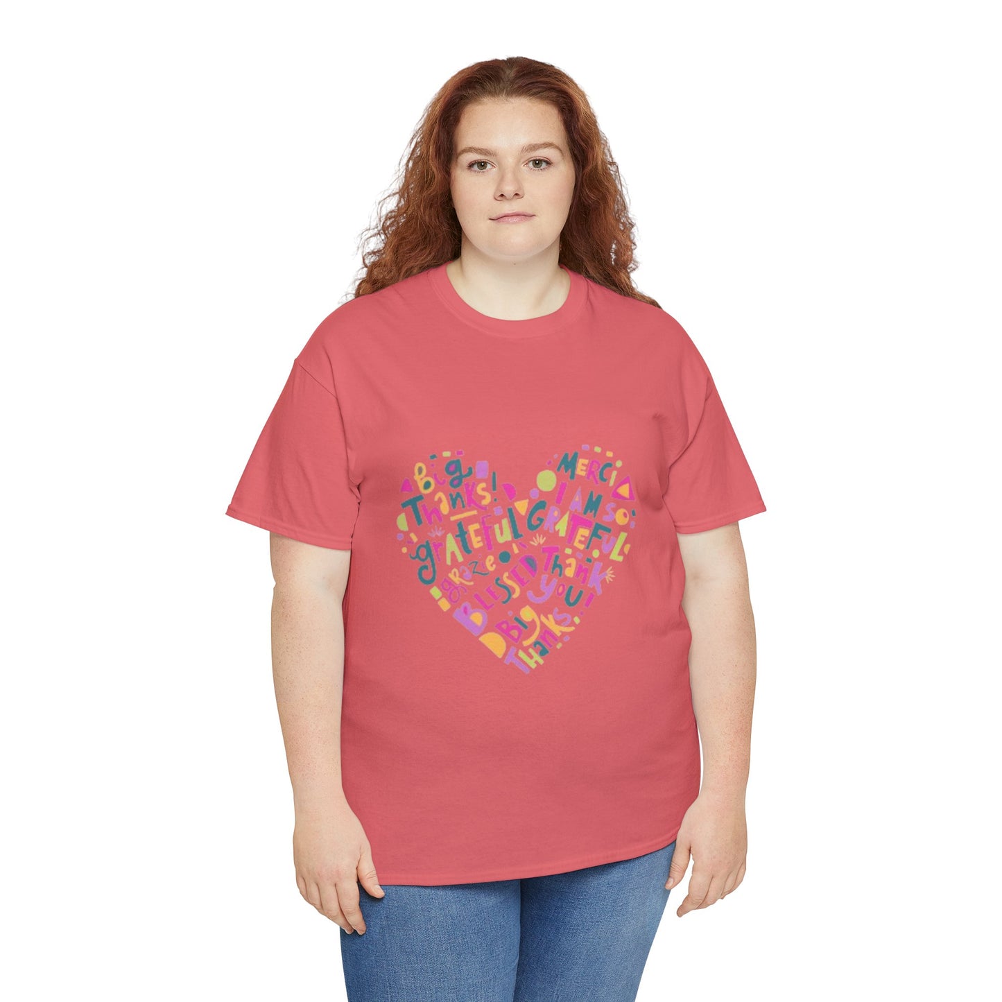 Colorful Thank You Woman T-Shirt