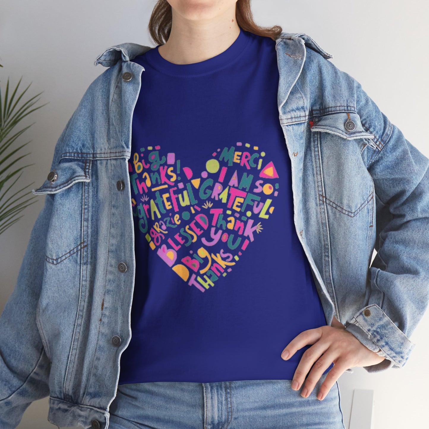 Colorful Thank You Woman T-Shirt