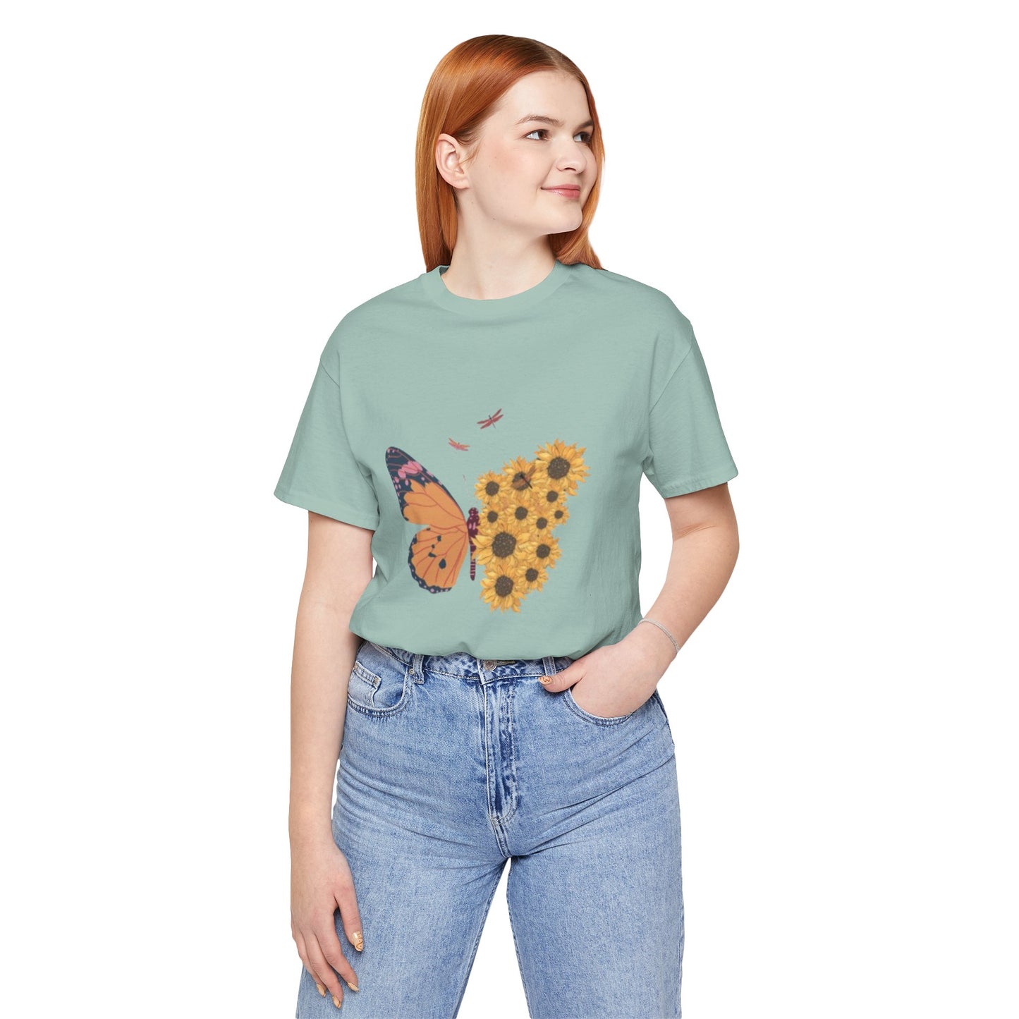 Butterfly Woman T-Shirt