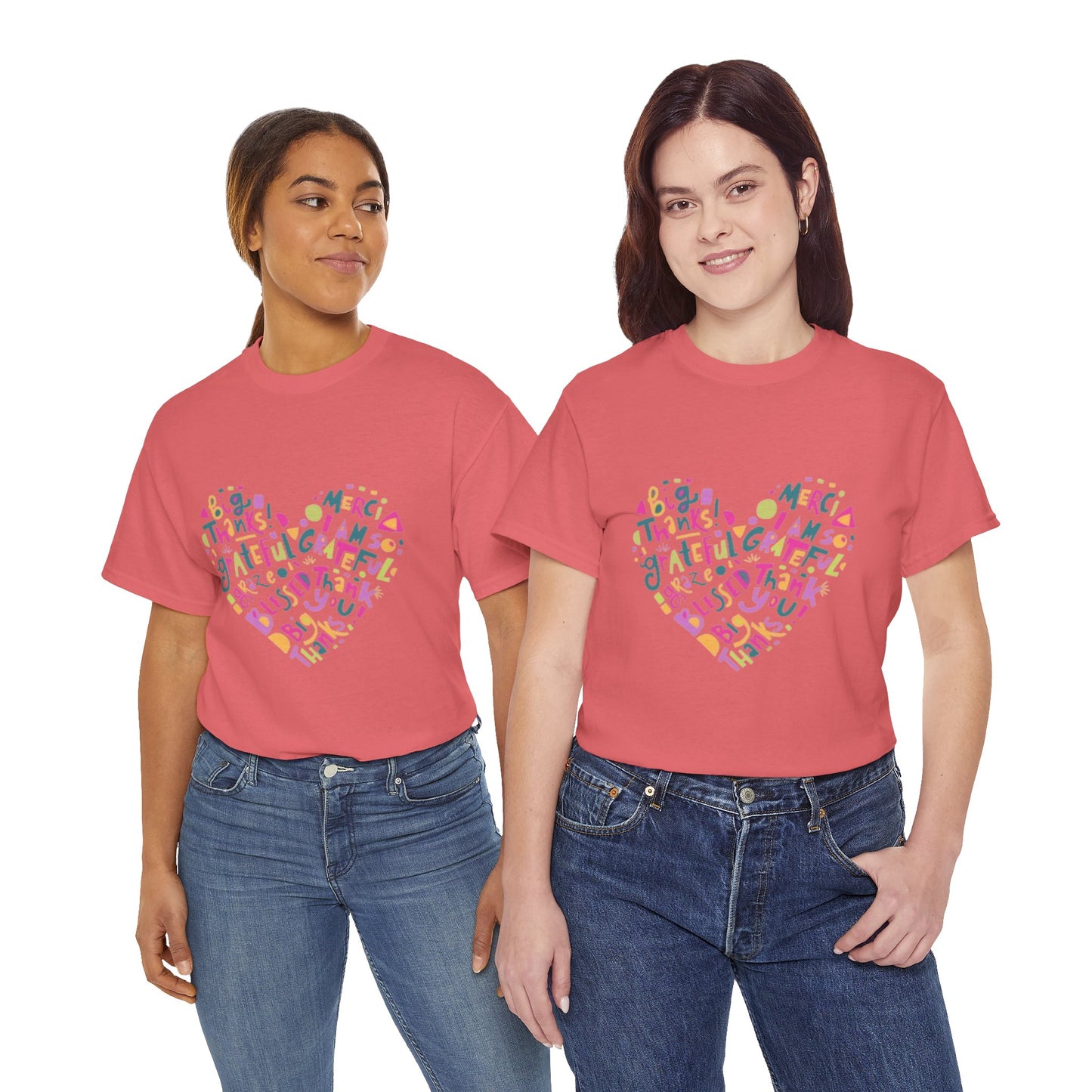 Colorful Thank You Woman T-Shirt