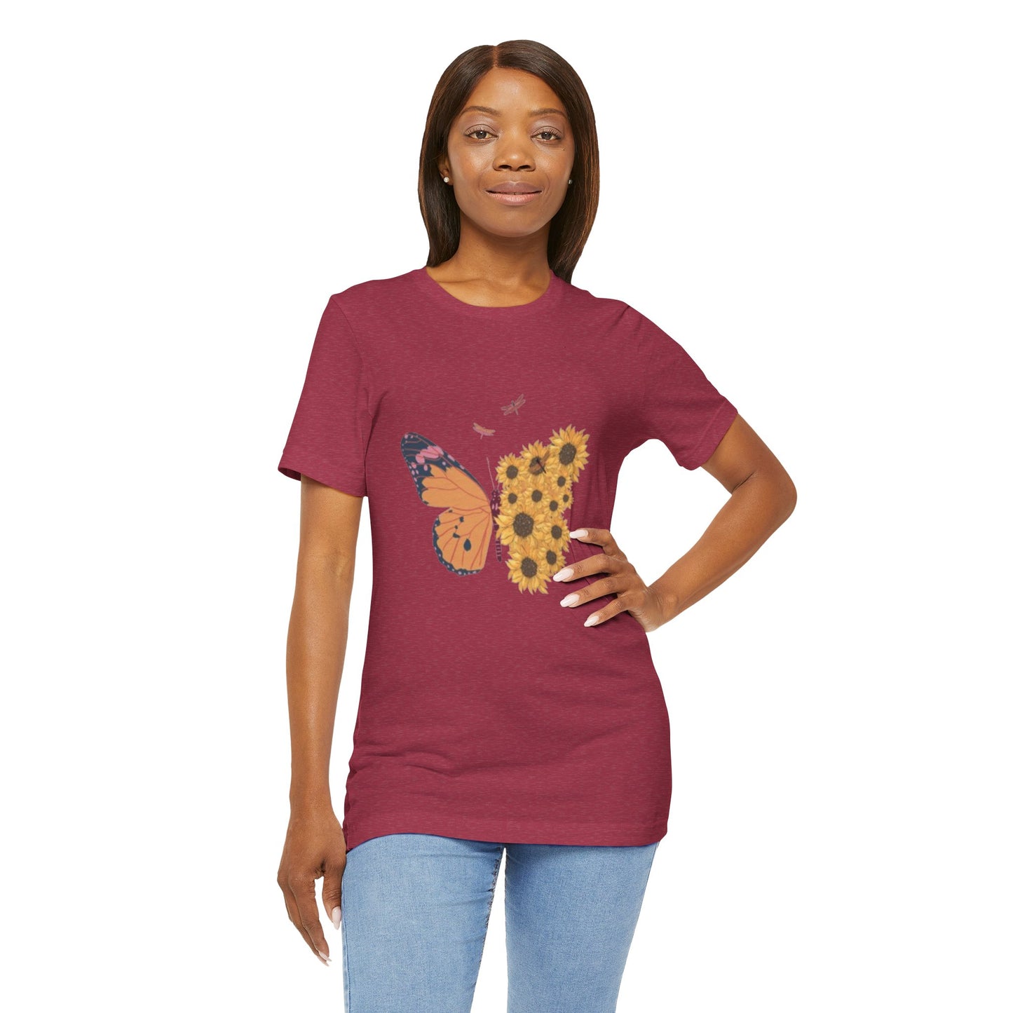 Butterfly Woman T-Shirt